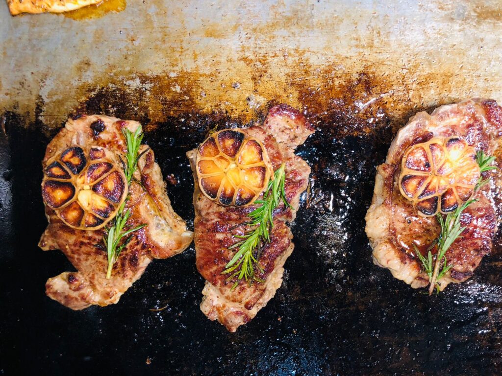 Striploin Steak in Muscat