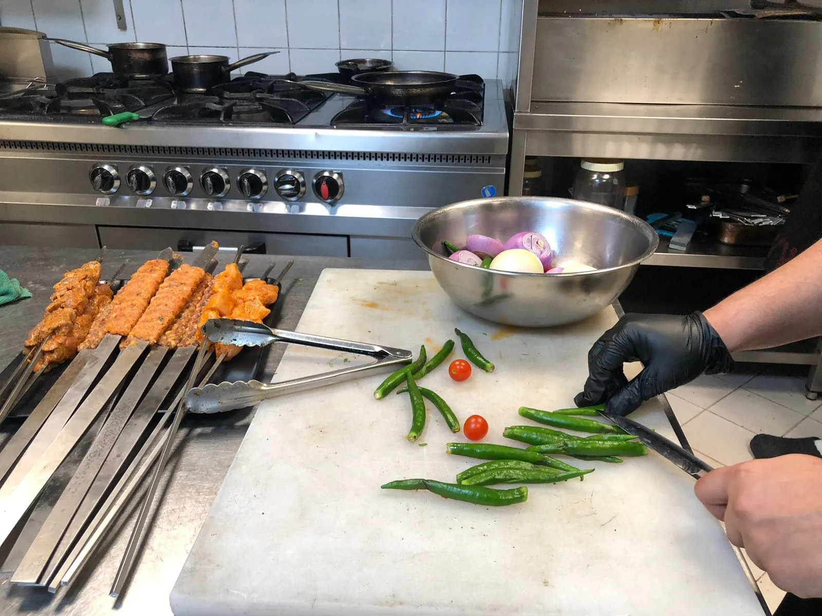 BBQ in The Source Restaurant