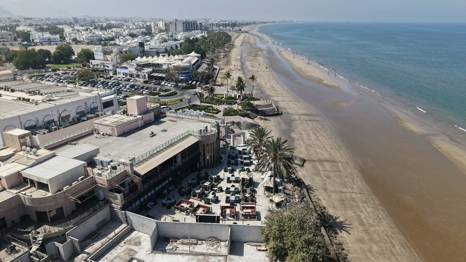 Beach Restaurant in Muscat