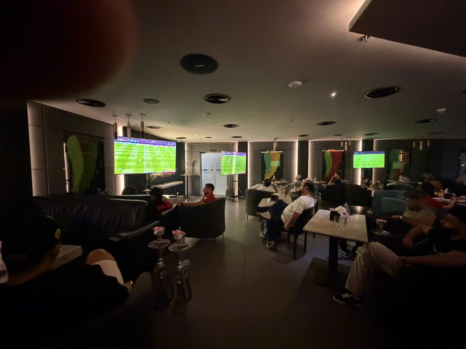Reserve table for football in Muscat